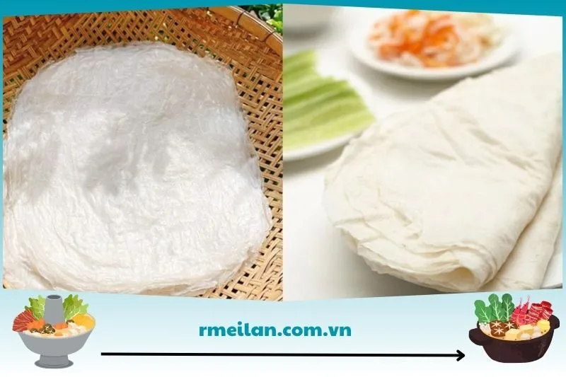 Bánh tráng phơi sương dẻo