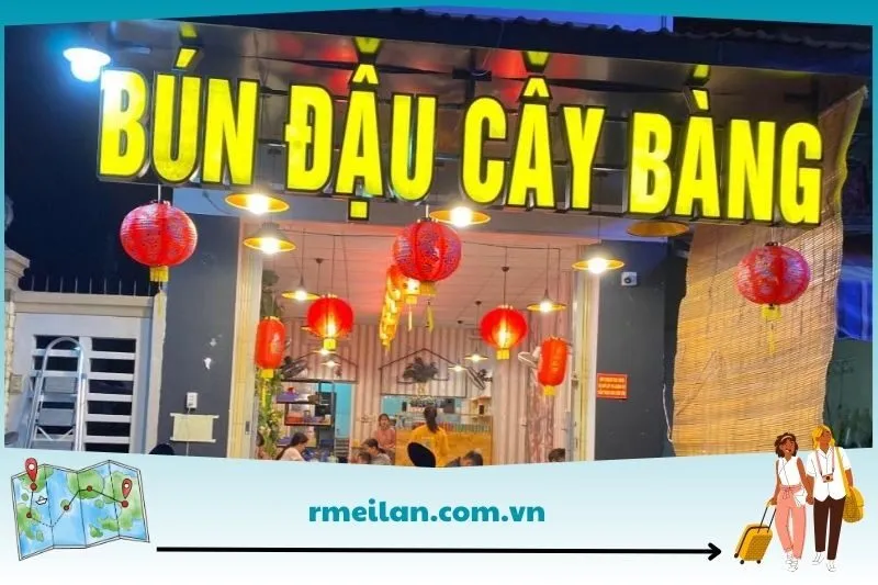 Bún đậu Cây Bàng