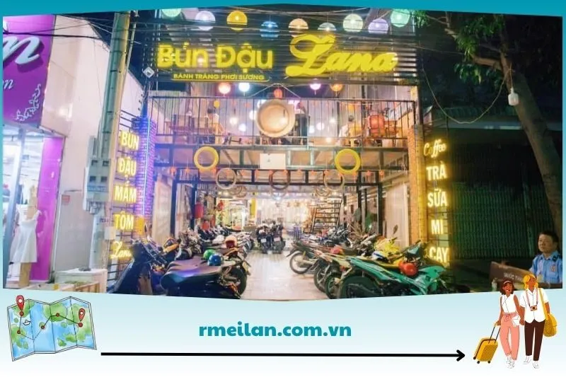 Bún đậu Lana