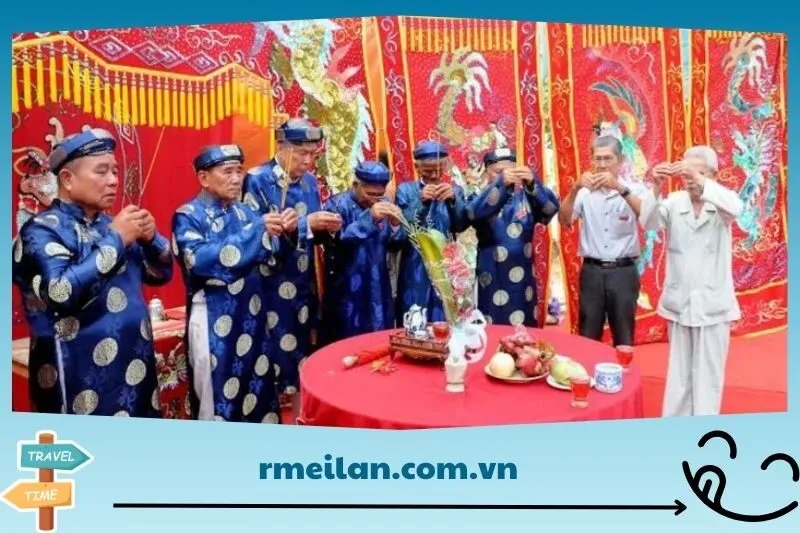 Các nghi thức quan trọng trong Lễ Kỳ Yên